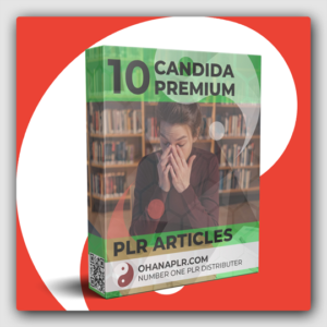 10 Premium Candida PLR Articles - Featured Image