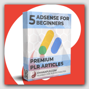 5 Premium Adsense for Beginners PLR Articles - Featured Image