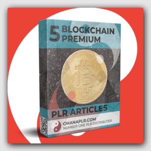5 Premium Blockchain PLR Articles - Featured Image