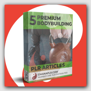 5 Premium Bodybuilding PLR Articles - Featured Image