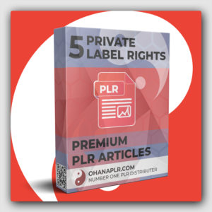 5 Premium Private Label Rights PLR Articles - Featured Image