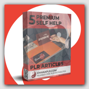 5 Premium Self Help PLR Articles - Featured Image