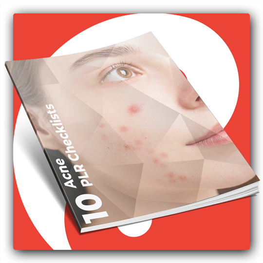 10 Acne PLR Checklists - Featured Image