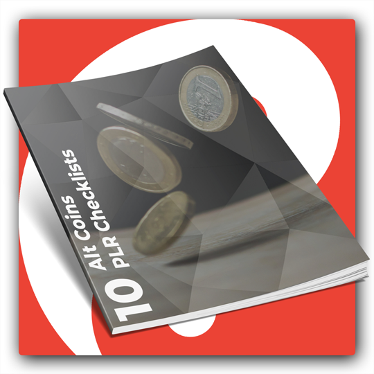 10 Alt Coins PLR Checklists - Featured Image