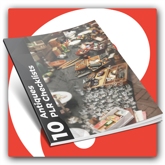 10 Antiques PLR Checklists - Featured Image