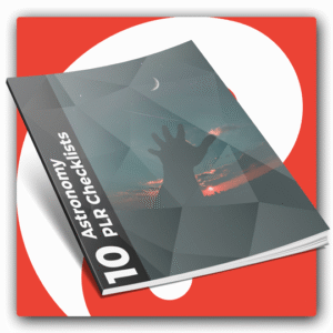 10 Astronomy PLR Checklists - Featured Image