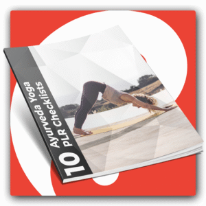 10 Ayurveda Yoga PLR Checklists - Featured Image