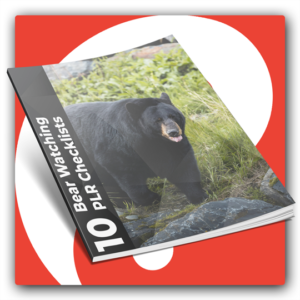10 Bear Watching PLR Checklists - Featured Image