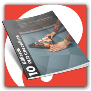 10 Billiards PLR Checklists - Featured Image