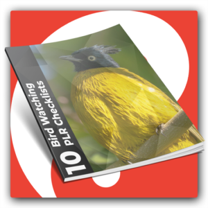 10 Bird Watching PLR Checklists - Featured Image