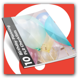 10 Birthday Planning PLR Checklists - Featured Image