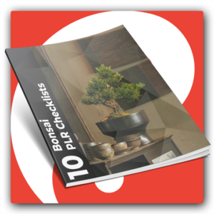 10 Bonsai PLR Checklists - Featured Image