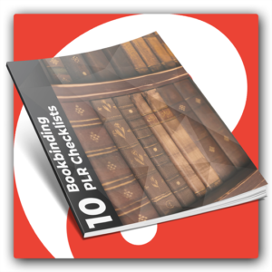 10 Bookbinding PLR Checklists - Featured Image