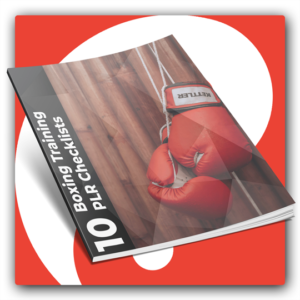 10 Boxing Training PLR Checklists - Featured Image