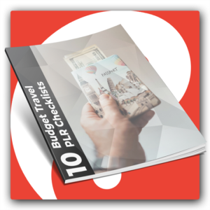 10 Budget Travel PLR Checklists - Featured Image