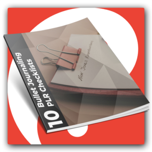 10 Bullet Journaling PLR Checklists - Featured Image