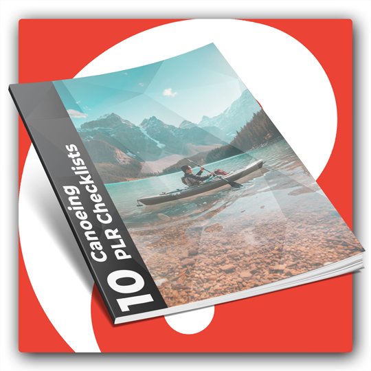 10 Canoeing PLR Checklists - Featured Image
