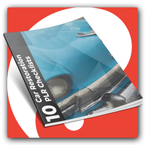 10 Car Restoration PLR Checklists - Featured Image