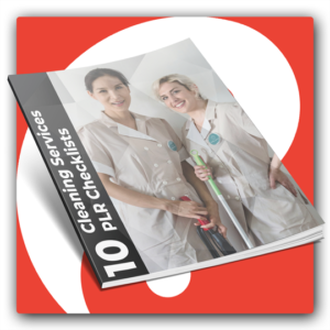 10 Cleaning Services PLR Checklists - Featured Image