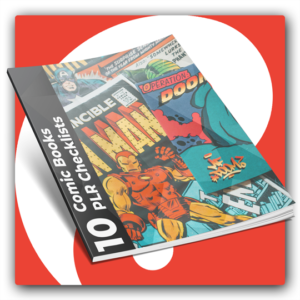 10 Comic Books PLR Checklists - Featured Image