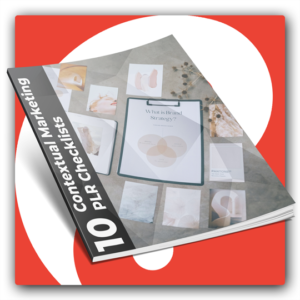 10 Contextual Marketing PLR Checklistss - Featured Image