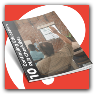 10 Continuing Education PLR Checklists - Featured Image