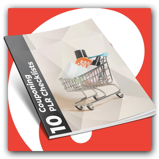 10 Couponing PLR Checklists - Featured Image
