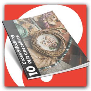 10 Cross-Stitching PLR Checklists - Featured Image