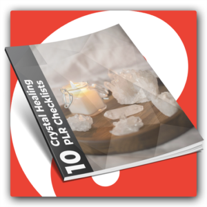10 Crystal Healing PLR Checklists - Featured Image