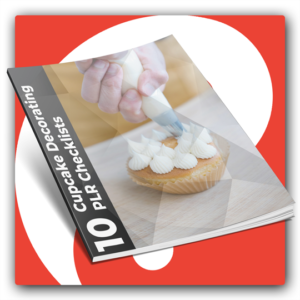 10 Cupcake Decorating PLR Checklists - Featured Image