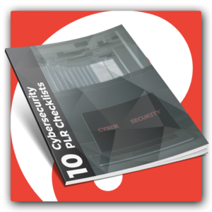10 Cybersecurity PLR Checklists - Featured Image