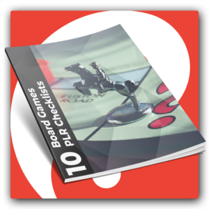 Board Games PLR Checklists - Featured Image
