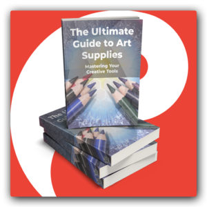 The Ultimate Guide to Art Supplies - Mastering Your Creative Tools PLR Ebook - Featured Image