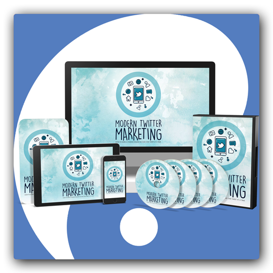 Modern Twitter Marketing Sales Funnel with Master Resale Rights - Featured Image