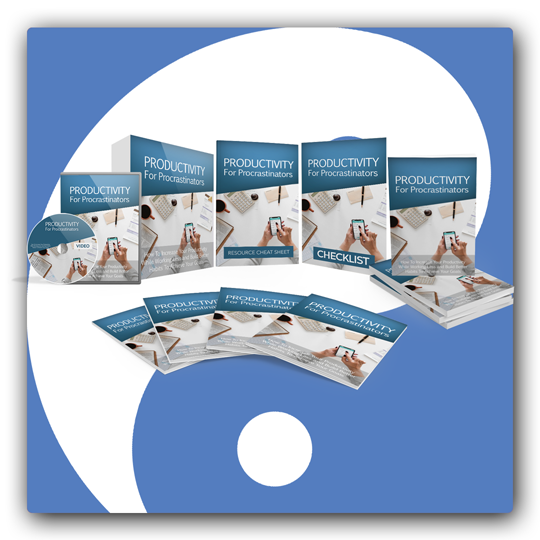 Productivity For Procrastinators Sales Funnel with Master Resale Rights - Featured Image
