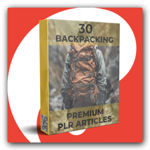 30 Premium Backpacking PLR Articles - Featured Image