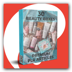 30 Premium Beauty Boxes PLR Articles - Featured Image