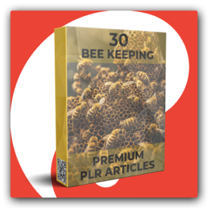 30 Premium Bee Keeping PLR Articles - Featured Image