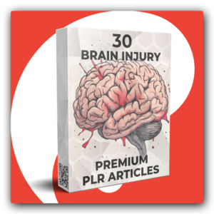 30 Premium Brain Injury PLR Articles - Featured Image
