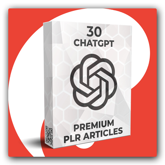 30 Premium ChatGPT PLR Articles - Featured Image
