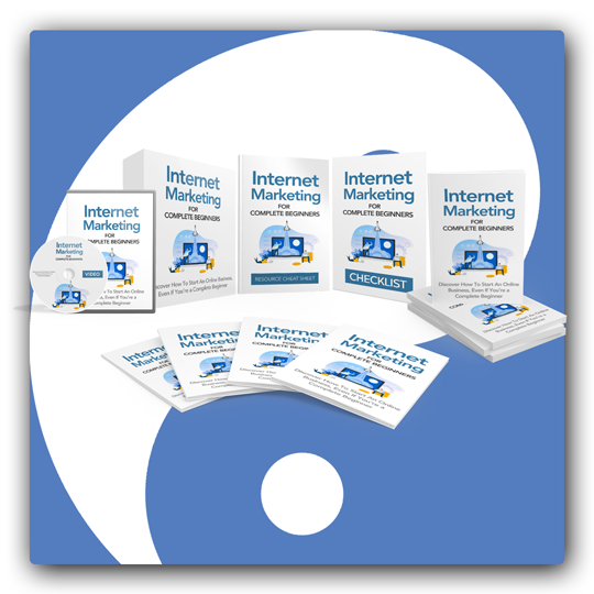 Internet Marketing For Complete Beginners Sales Funnel with Master Resale Rights - Featured Image