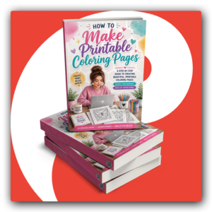How to Make Printable Coloring Pages PLR Ebook - Featured Image