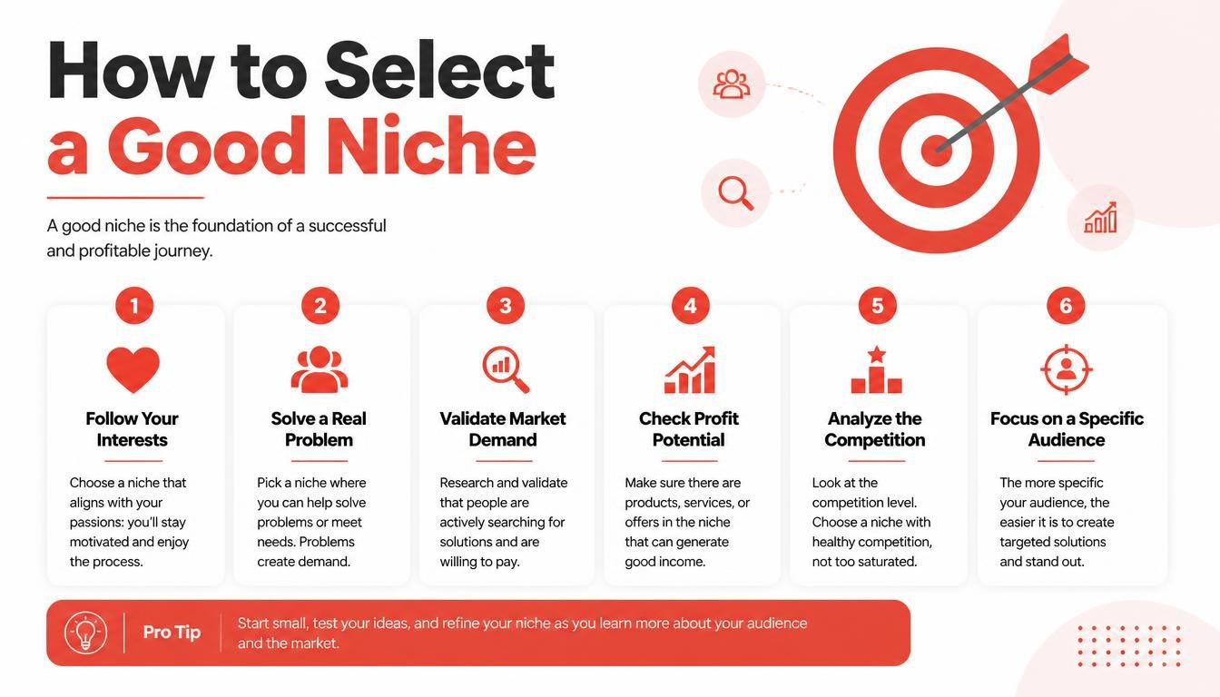 How to Select a Good Niche