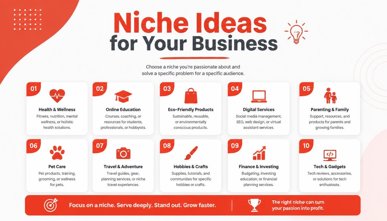 Niche Ideas for Your Business – Featured Image Niche Ideas for Your Business - Featured Image