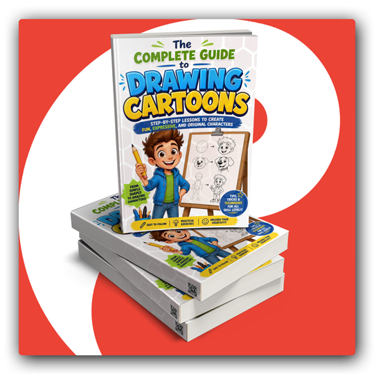 The Complete Guide to Drawing Cartoons PLR Ebook - Featured Image